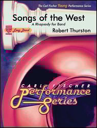 Songs of the West Concert Band sheet music cover Thumbnail